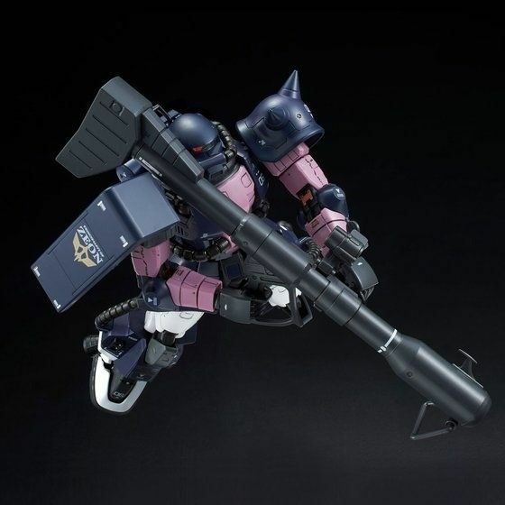 BANDAI RG 1/144 MS-06R-1A BLACK TRI-STARS ZAKU II Model Kit Gundam