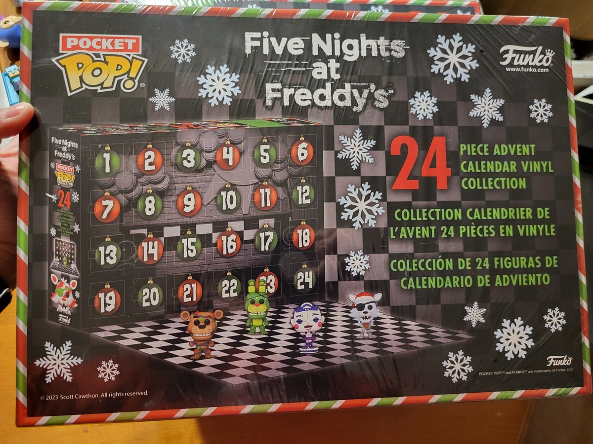 Funko FIVE NIGHTS AT FREDDY'S 24 Pocket Pop Advent Holiday