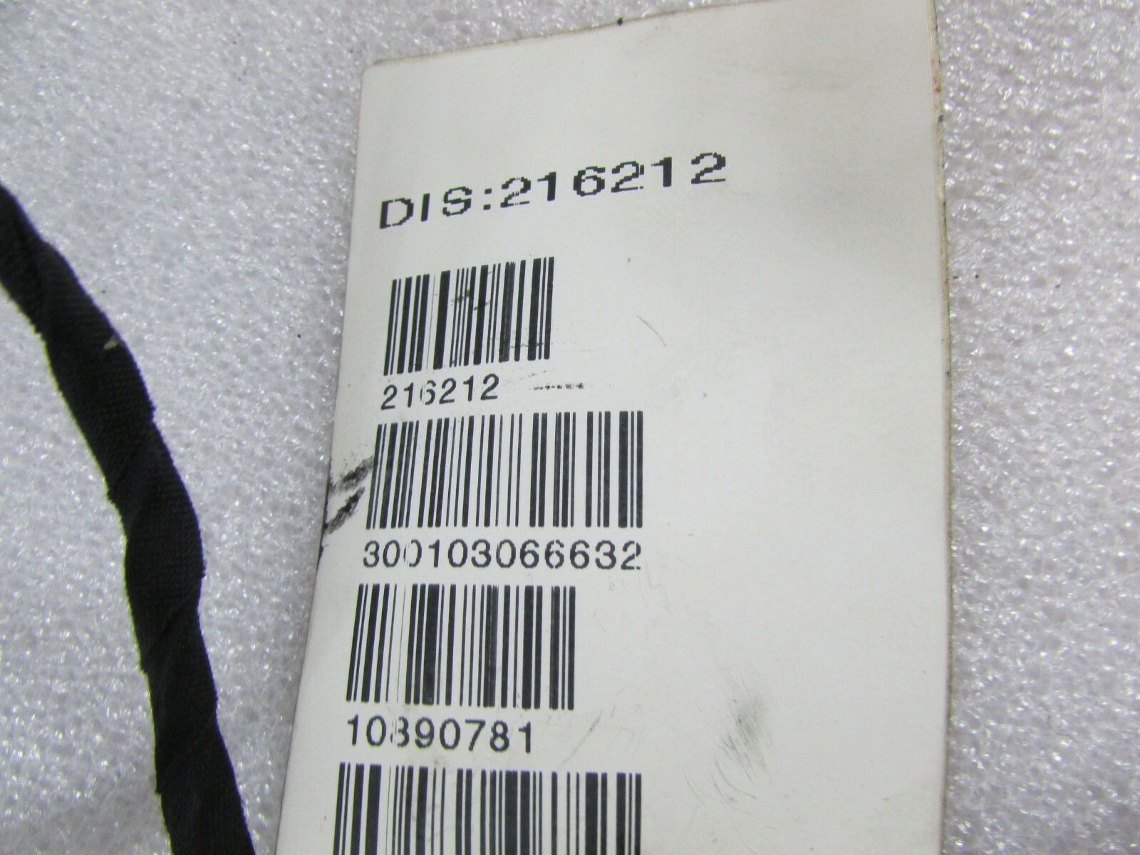 Ferrari 599 GTB, Inner Dash Panel Wire Harness, Used, P/N 216212