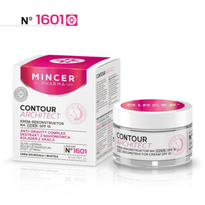 MINCER PHARMA CONTOUR ARCHITECT N ̊1601 TAGESCREME - RECONSTRUCTOR LSF15