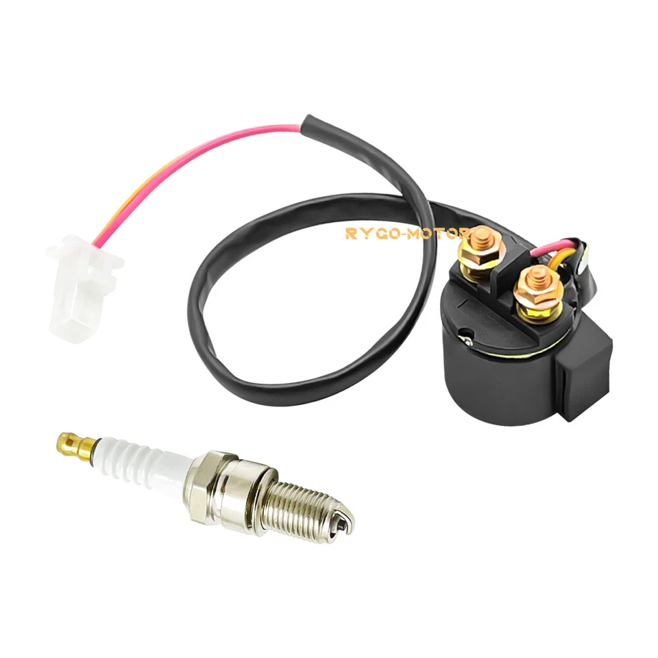 Relé de solenoide de arranque y chispa para Yamaha Warrior 350 Big Bear 350 Kodiak 400  Foto 3 de 4