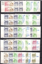Berlin 15 versch. MH - ex MH 10 - 13 - postfrisch - einwandfrei - (BMH10-2)