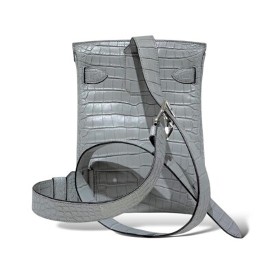エルメス Hermes 空箱No095  34x38x15 Hermes Mailbox Top Handle Bag 2014 Gris Perle Evercolor