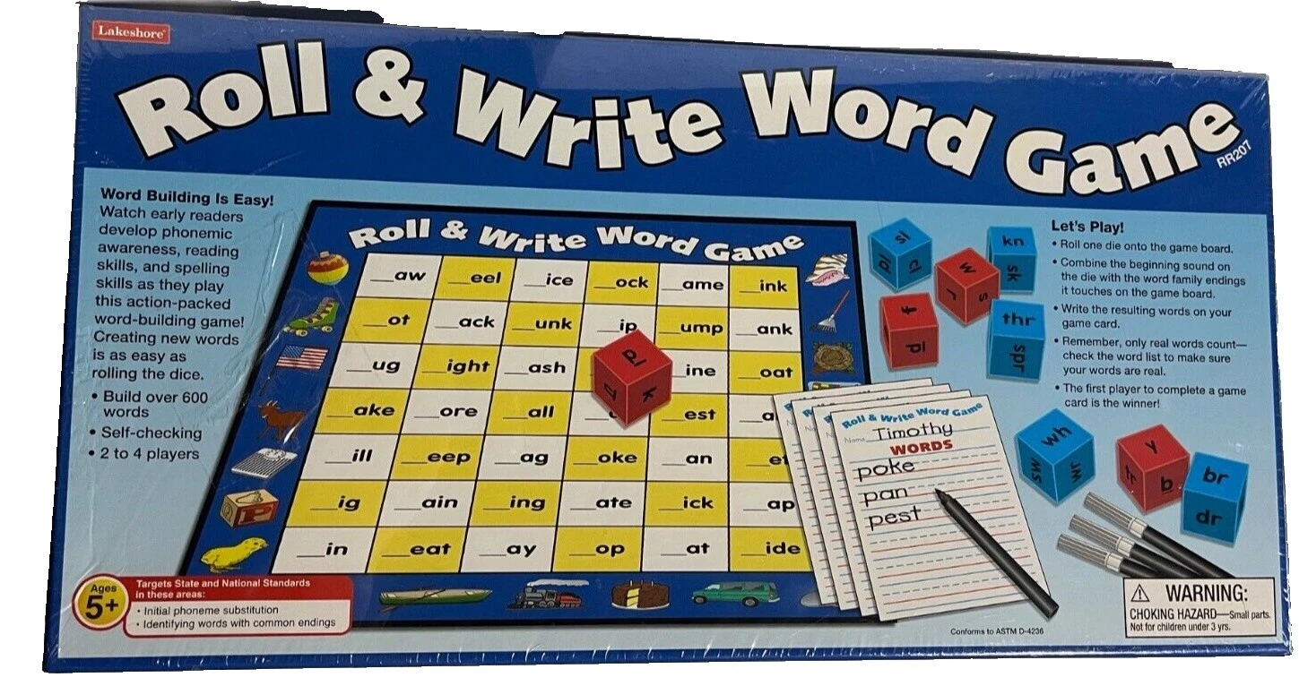3-4 Years Word Game Contemporary Manufacture Board & Traditional Games