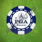 2026 PGA Championship Aronimink Dia-magnetic Clay Poker Chip Golf Ball Marker