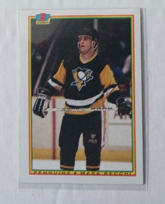 Mark Recchi 1990-91 Bowman Rookie #206 Pittsburgh Penguins