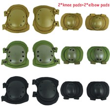 Tactical Combat Soft Protective Knee Pad Elbow Pad Set Outdoor Safety Guard Gear