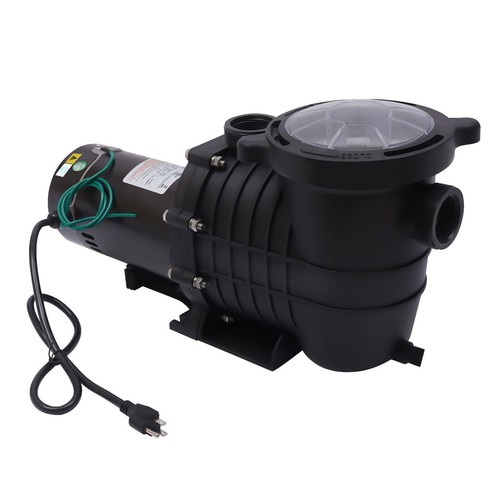 Bomba de piscina enterrada motor 110-120v bomba de filtro 1,5 hp 6000 gph con colador - Imagen 6 de 16