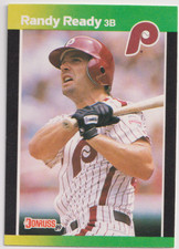 1989 Donruss Baseballs Best #215 Randy Ready Philadelphia Phillies