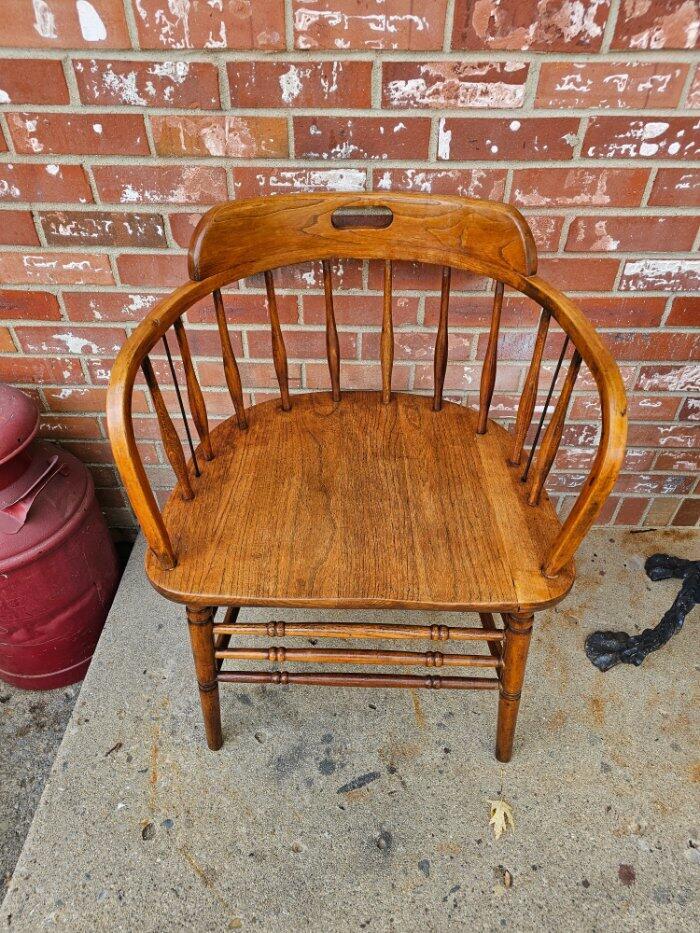 Antique Bentwood Dining Chair Firehouse BOLING CHAIR COMPANY eBay