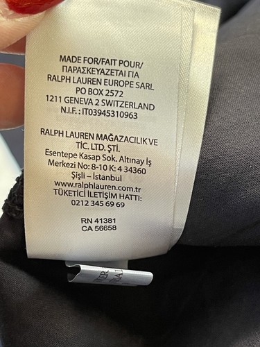 Lauren Ralph Lauren Cropped Wide Leg Pants Navy Size 12 NWT MSRP $89.50 - 第 23/23 張圖片