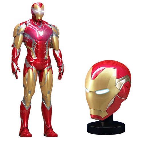 Tuta indossabile armatura Iron Man EVA modello bianco fatta a mano tuta fai da te oggetti di scena indossabili - Foto 13 di 20