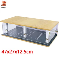 1/24 Scale Car Garage LED Lighting Parking Lot Diorama Scene Display Model