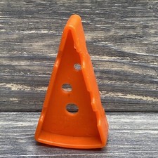 Vtg Mattel Tuff Stuff Plastic Orange Cheese Shopping Cart Replacement Part Piece