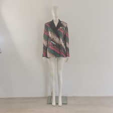 Bnwt Rotate Birger Christensen Augustina Sequin Blazer Uk 8 10 Eu 36 38 Rainbow