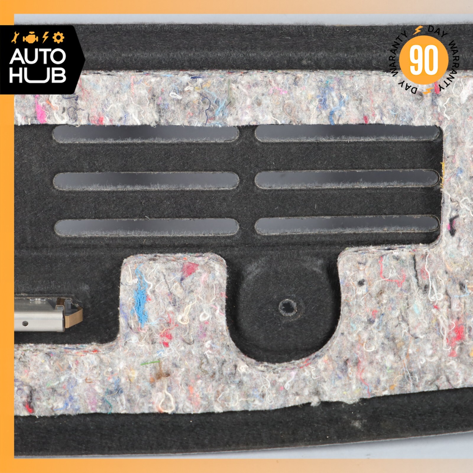 08-19 Maserati GranTurismo M145 Rear Trunk Lid Carpet Upper Cover Trim Panel 61k