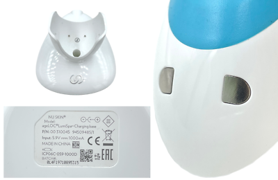 Nu Skin LumiSpa ホワイト 充電スタンド付き Original Nu Skin LumiSpa AgeLOC docking station + charger Part No