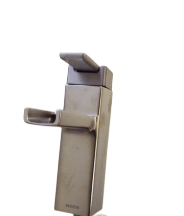 Moen Lavatory Faucet S6705BN 90 Degree One Handle Low Arc  ,