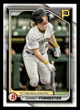 2024 Bowman #BP-148 Garret Forrester Prospects Card Pittsburgh Pirates