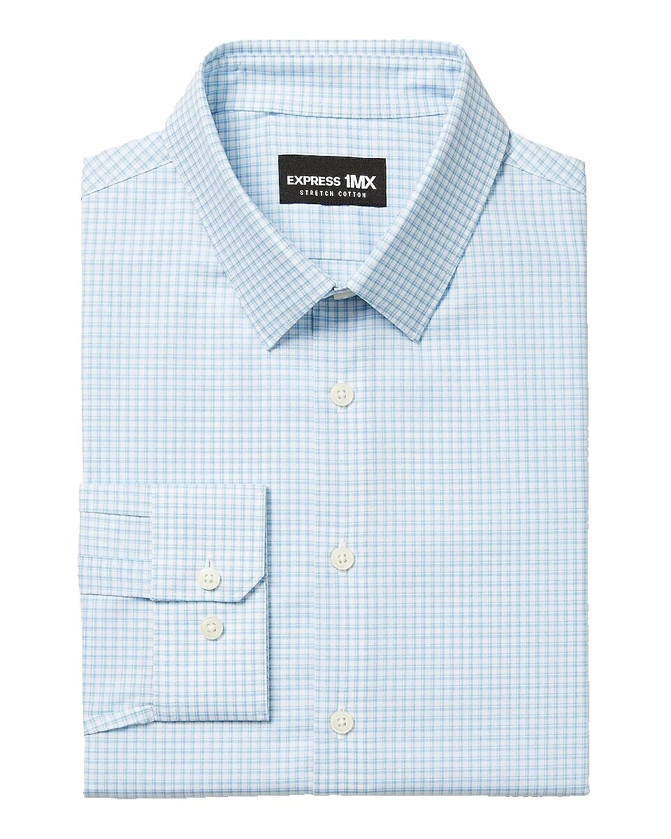 Camisas de vestir para hombre Express de mezcla de algodón