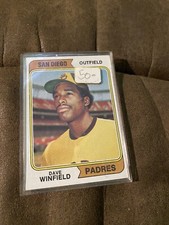 1974 Topps Dave Winfield San Diego Padres #456 Baseball Card NM/MT