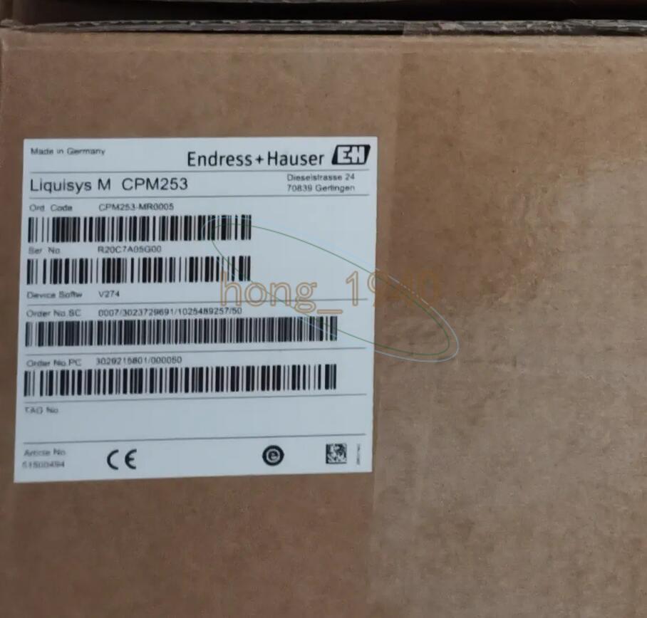 1PCS Endress+Hauser E+H CPM253-MR0005 Conductivity Transmitter new