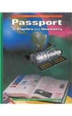 McDougal Littell Passport to Algebra and Geometry - Hardcover - ACCEPTABLE