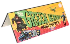 Ideal Toys GREEN HORNET Hand Puppet HEADER CARD (CARD ONLY!)
