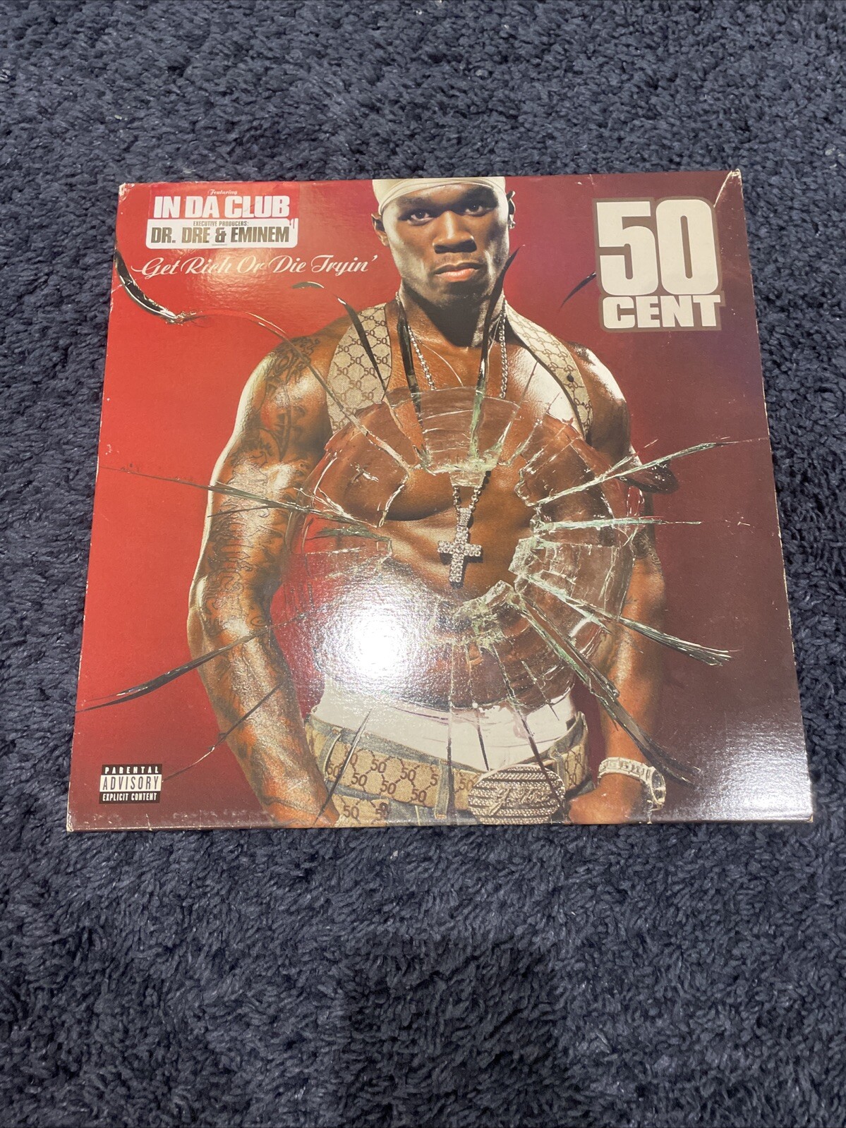 50 Cent Get Rich Or Die Tryin 2003 US Vinyl Rare Promo Original LP Eminem