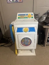Fisher Price Laundry Center Vintage 1990 Washer Dryer Machine Pretend Play