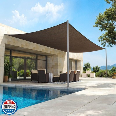 VICLLAX 90% Shade Fabric Sun Shade Cloth with Reinforced Grommets