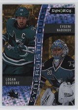 2023 Synergy Synergistic Duos Star-Legend Gold Logan Couture Evgeni Nabokov 0yo8