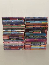 Goosebumps R.L. Stine Paperback Books Mixed Lot Of 58 Mixed Books Kids See Pics