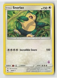 Snorlax - 50/68 (Mewtwo Stamped) Battle Academy Promo