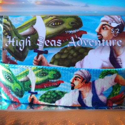 ZOX ''High Seas Adventure'' Strap W/ Card-Silver (SZ Medium)  