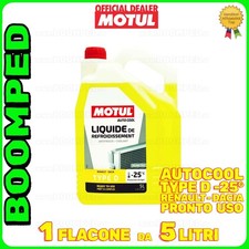 5 LT Antigelo Giallo -25° MOTUL Auto Cool Renault Dacia Type D pronto uso FL13