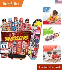 Fingerboard Set I 12 Cool Finger Skateboards for Kids I Party Favors I Finger...