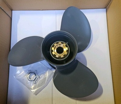 13 1/4x17 Outboard Propeller For Honda Engine 60-140HP 15 Tooth 58130-ZW1-017AH 