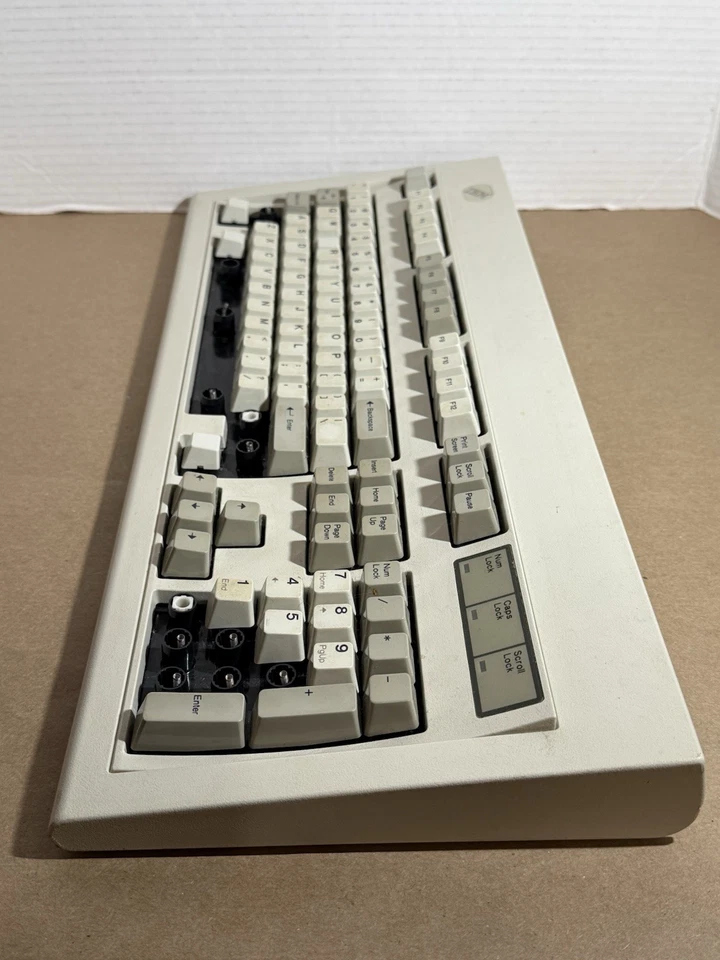 Vintage IBM Model M Keyboard (Missing Multiple Key Caps - No Cable) for Parts - Image 3 of 4