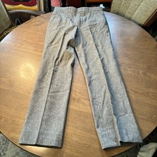 PENDLETON Country Traditionals Gray wool bootcut pants 32x32 vtg 80s usa made