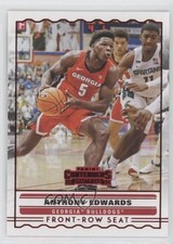 2020 Panini Contenders Draft Picks Front Row Seats Red Anthony Edwards #SS-2 uk2