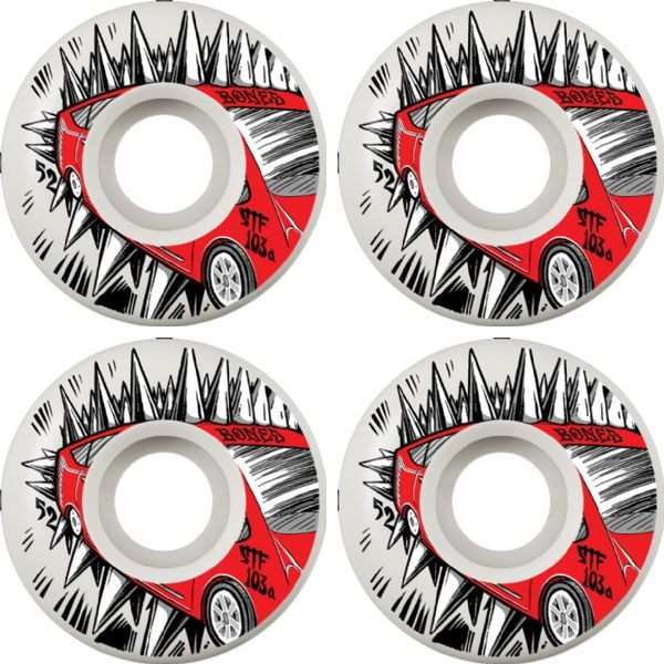 Bones Wheels STF V2 Judas Prius Skateboard Wheels - 52mm Bones Wheels STF V2 Judas Prius Skateboard Wheels - 52mm