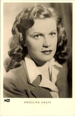 Photo actress Angelika Hauff, portrait, DEFA - 11534183