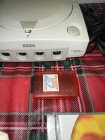 Sega Dreamcast System With Game