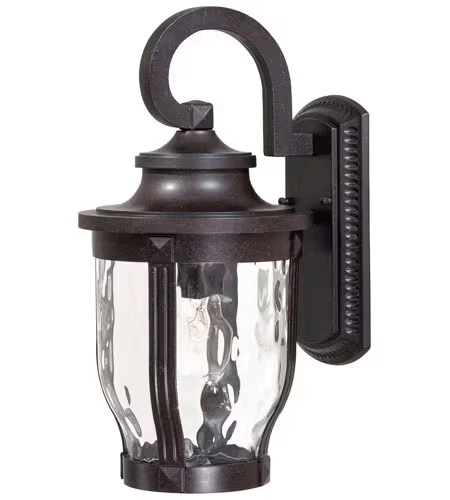 The Great Outdoors 8762-166 Merrimack 1-Light Wall Mount in Bronze - Picture 1 of 1
