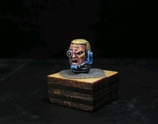 Warhammer 40k Pro Painted Ultramarine Captain Head