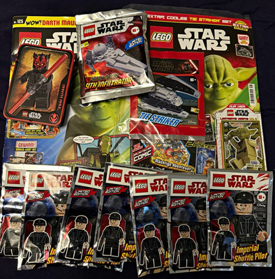 LEGO Star Wars Minifigur Limited Edition Darth Maul, Yoda Siehe Bilder !