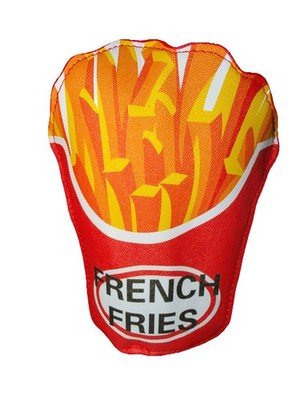 3D French Fries Shaped Crossbody Purse Cute Messenger Shoulder Cartoon Bag