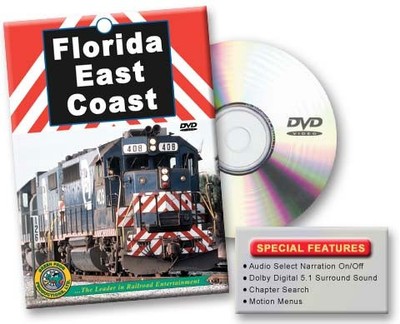 Florida East Coast Railroad DVD Bowden Yard Beaver St Tower NASA Connection FEC