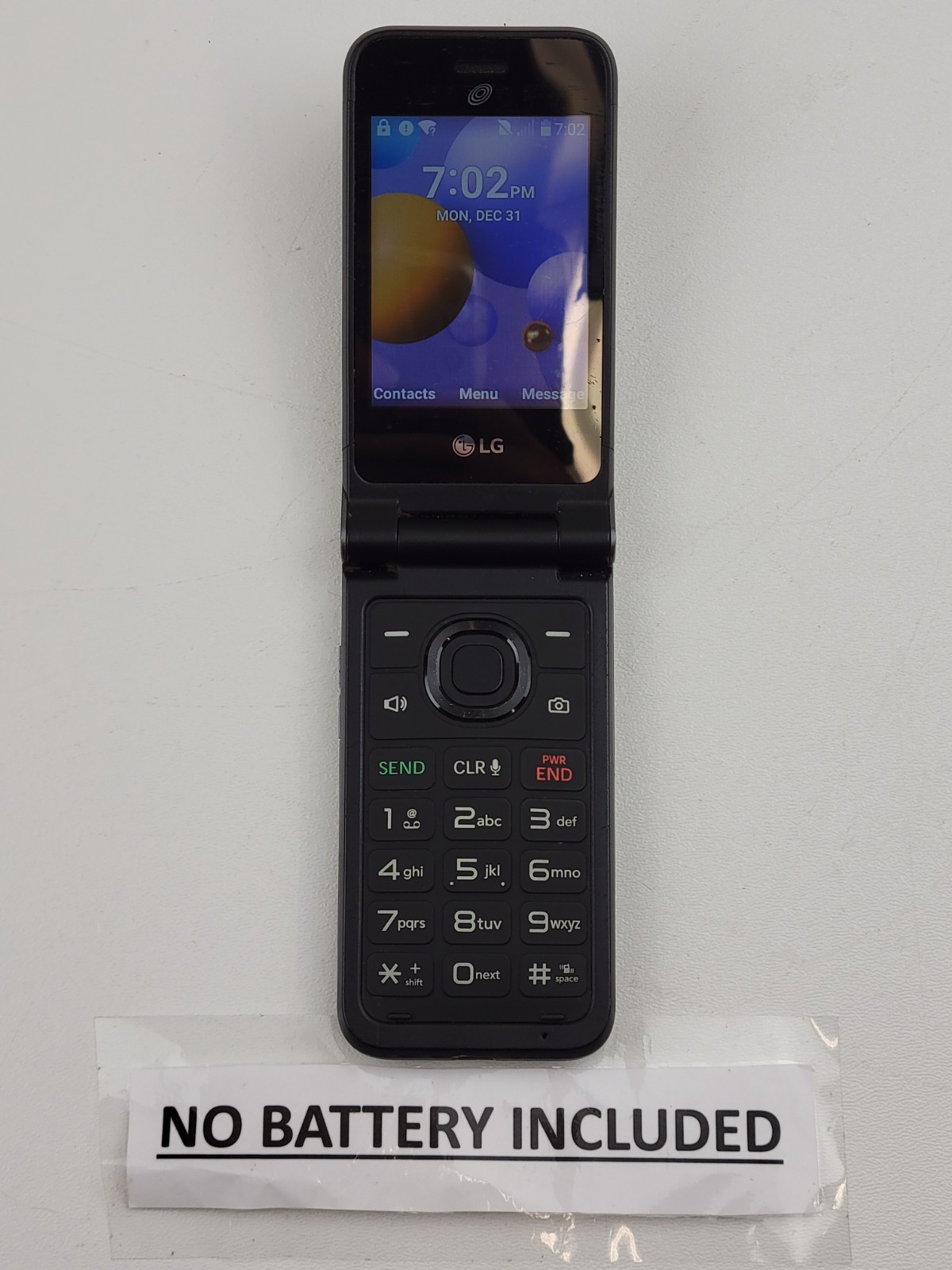 LG Classic Flip (L125DL) 8GB (TracFone) Flip Phone - POOR CONDITION - Clean IMEI